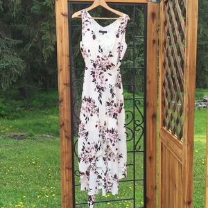 Hi-Low Chiffon Dress